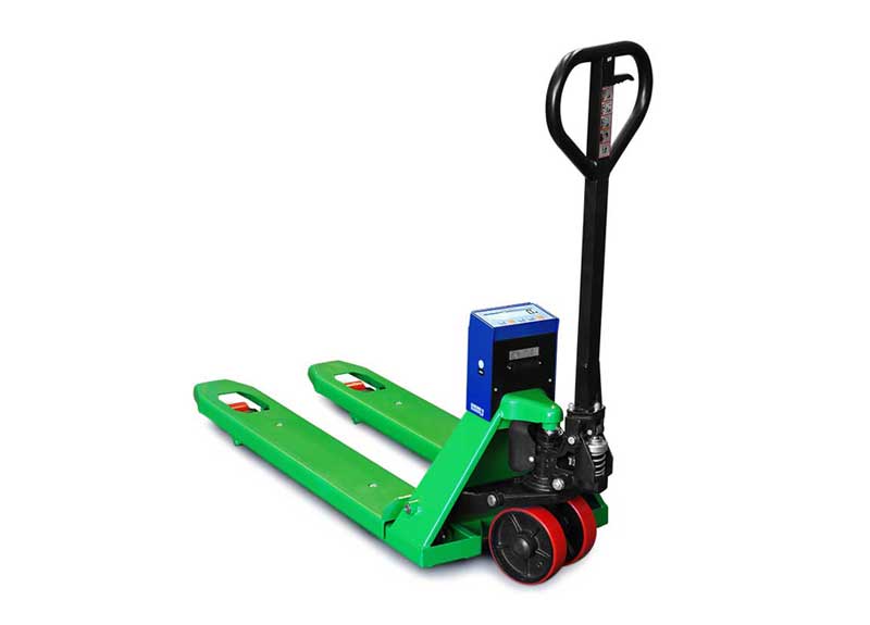 Transpallet con bilancia elettronica integrata serie tpwn “network”